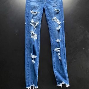 American eagle hi rise jeggings